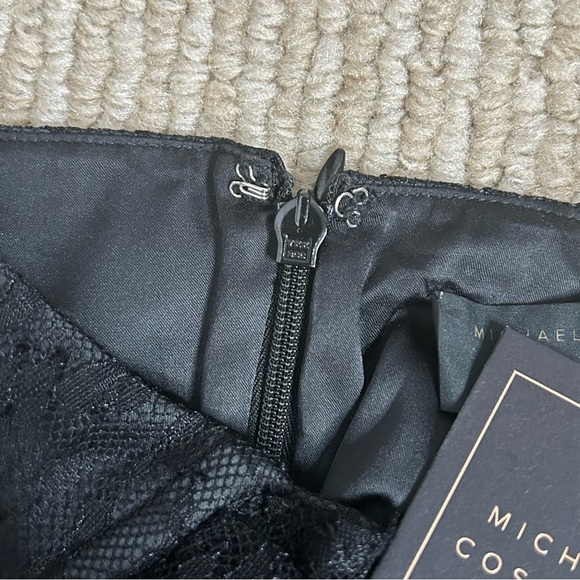 Michael Costello Black Lace Maxi Dress - Picture 10 of 16